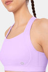 Amante Padded High Impact Anti Microbial Sports Bra  - Digital Lavender — thumbnail 5